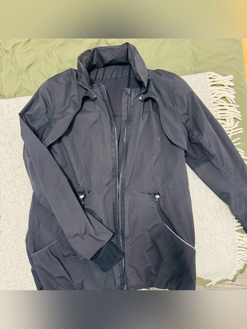 Women’s Lightweight Black lulu lemon Windbreaker Jacket